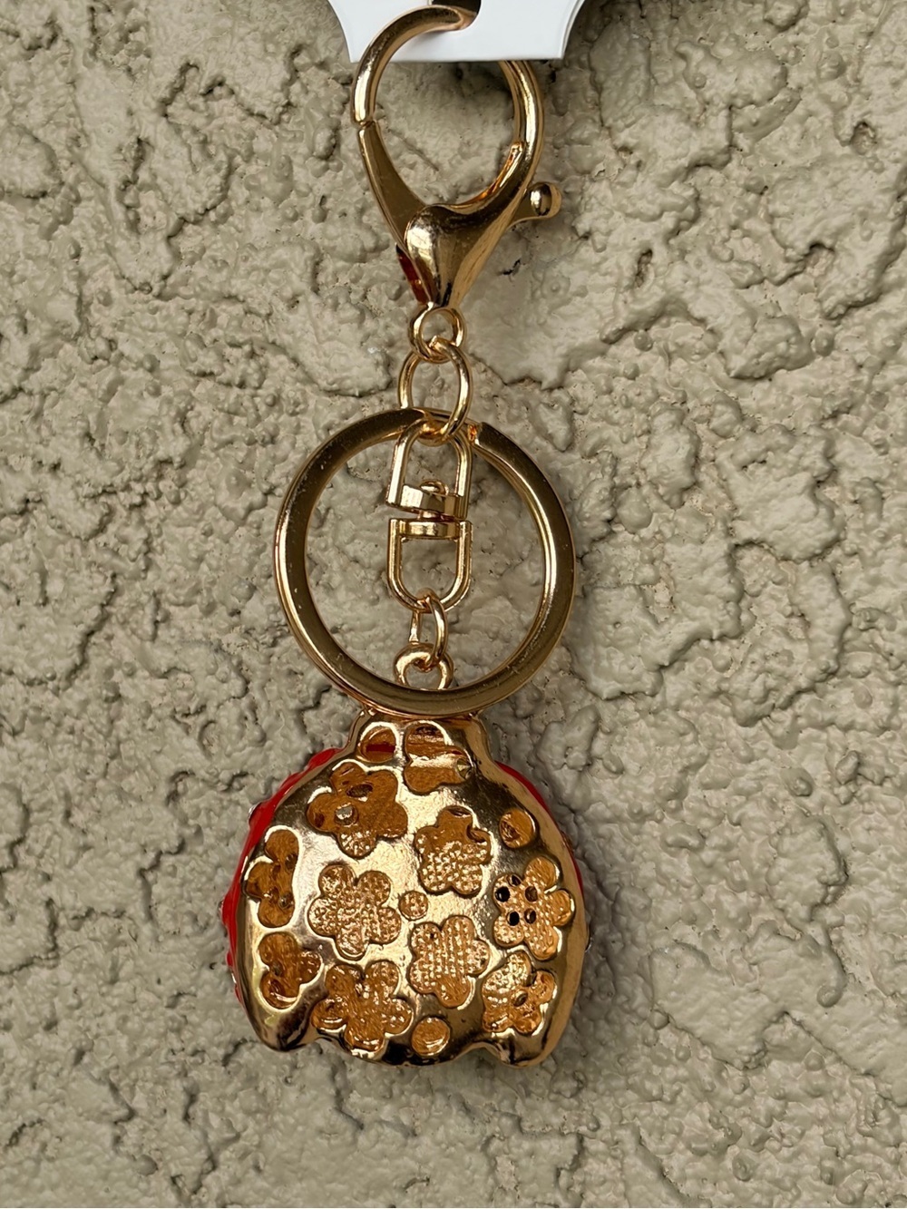 Red Ladybug Keychain Charm - Picture 4 of 5